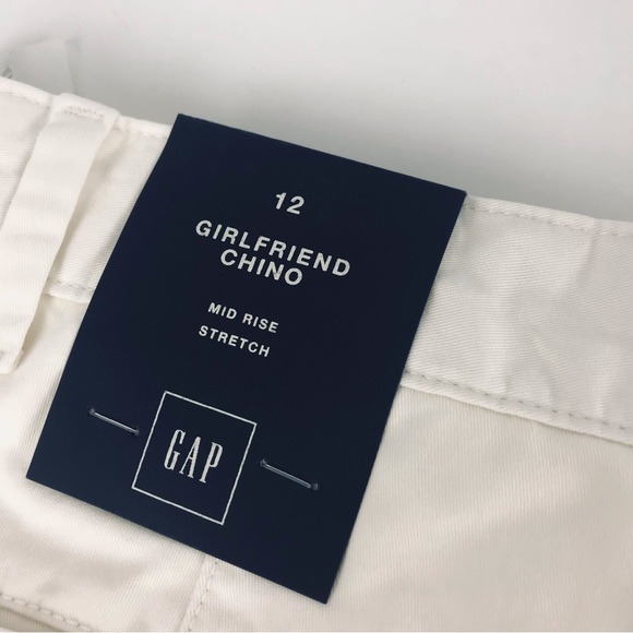 NWT- GAP womens chino midrise- size12 - Picture 6 of 10